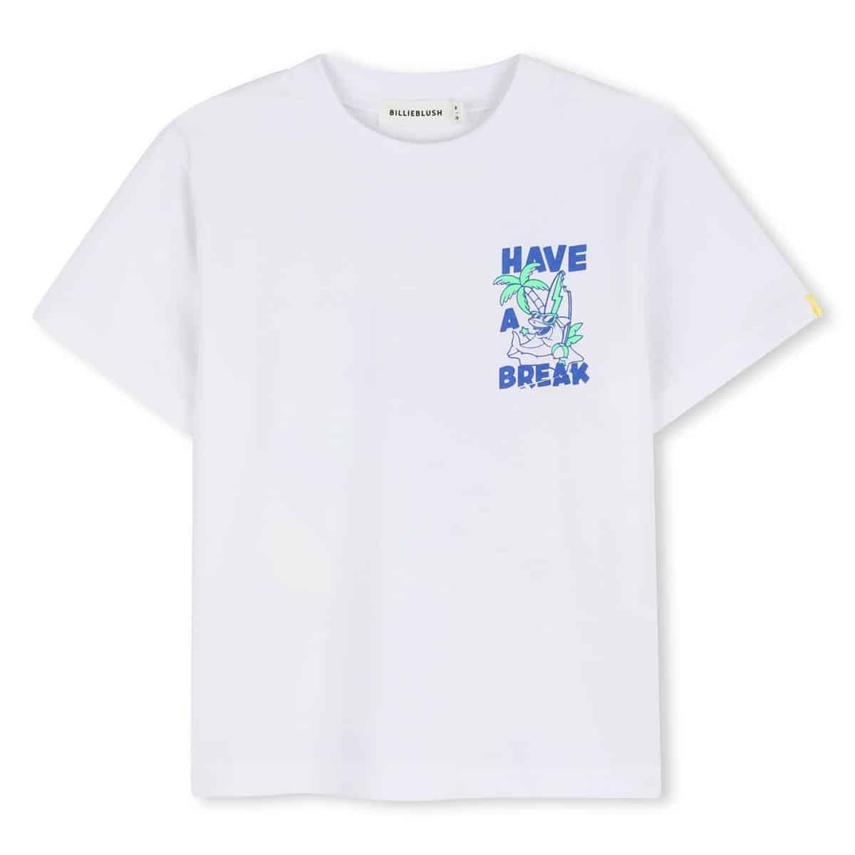 tee shirt manches courtes blanc