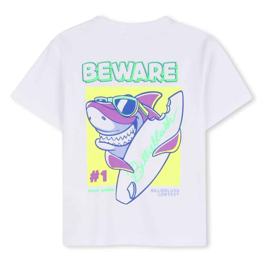 tee shirt manches courtes blanc