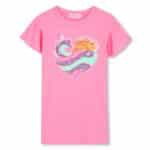 robe rose fluo