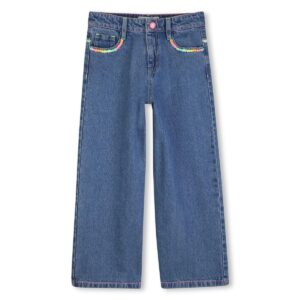 pantalon denim double stone+brossage