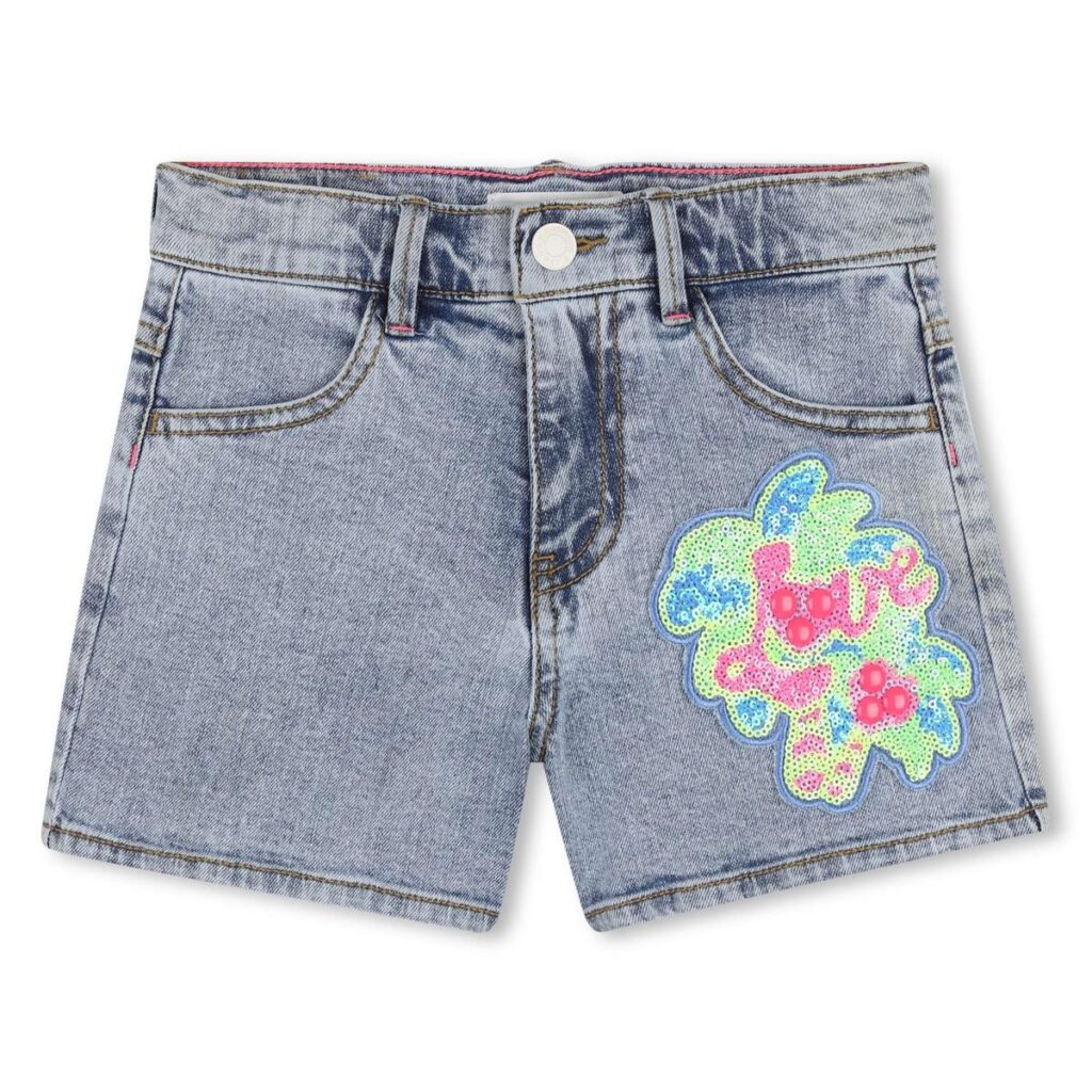 short denim stone pousse