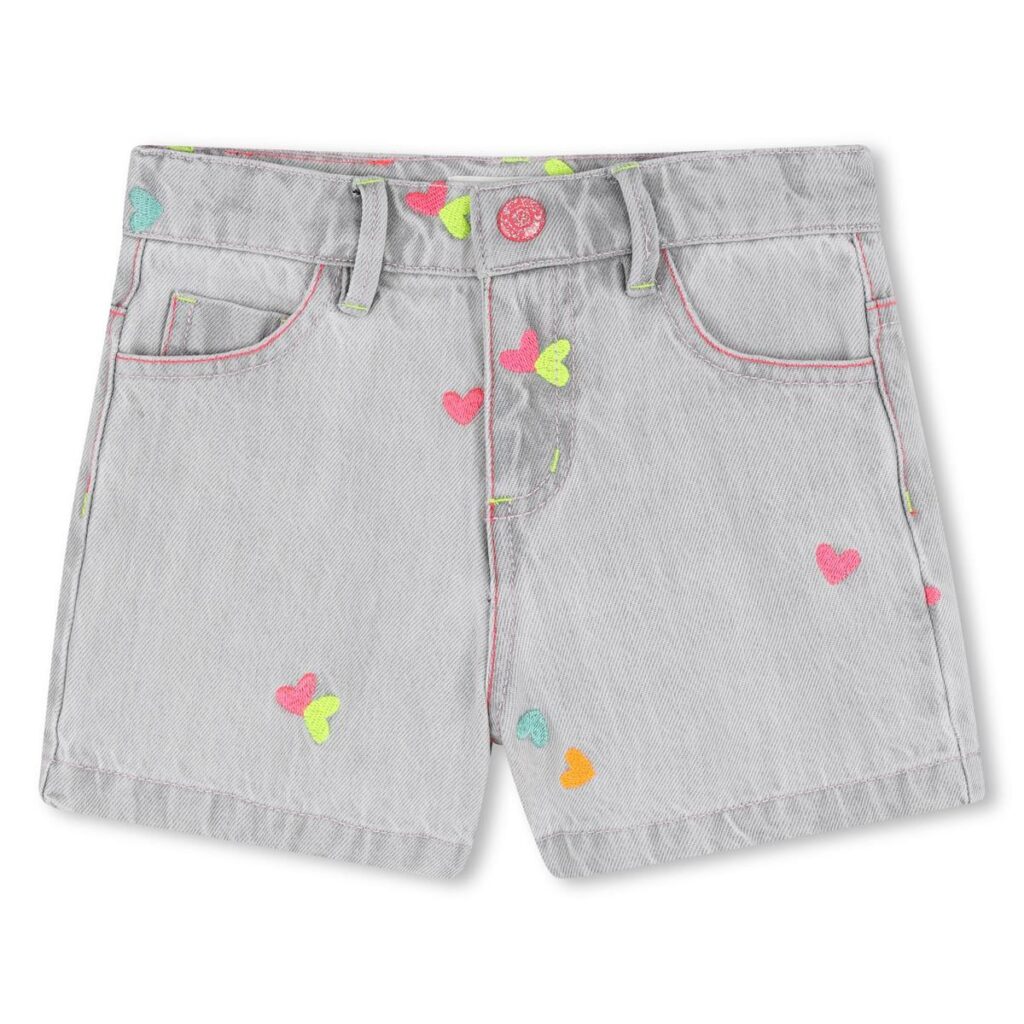 short denim denim grey