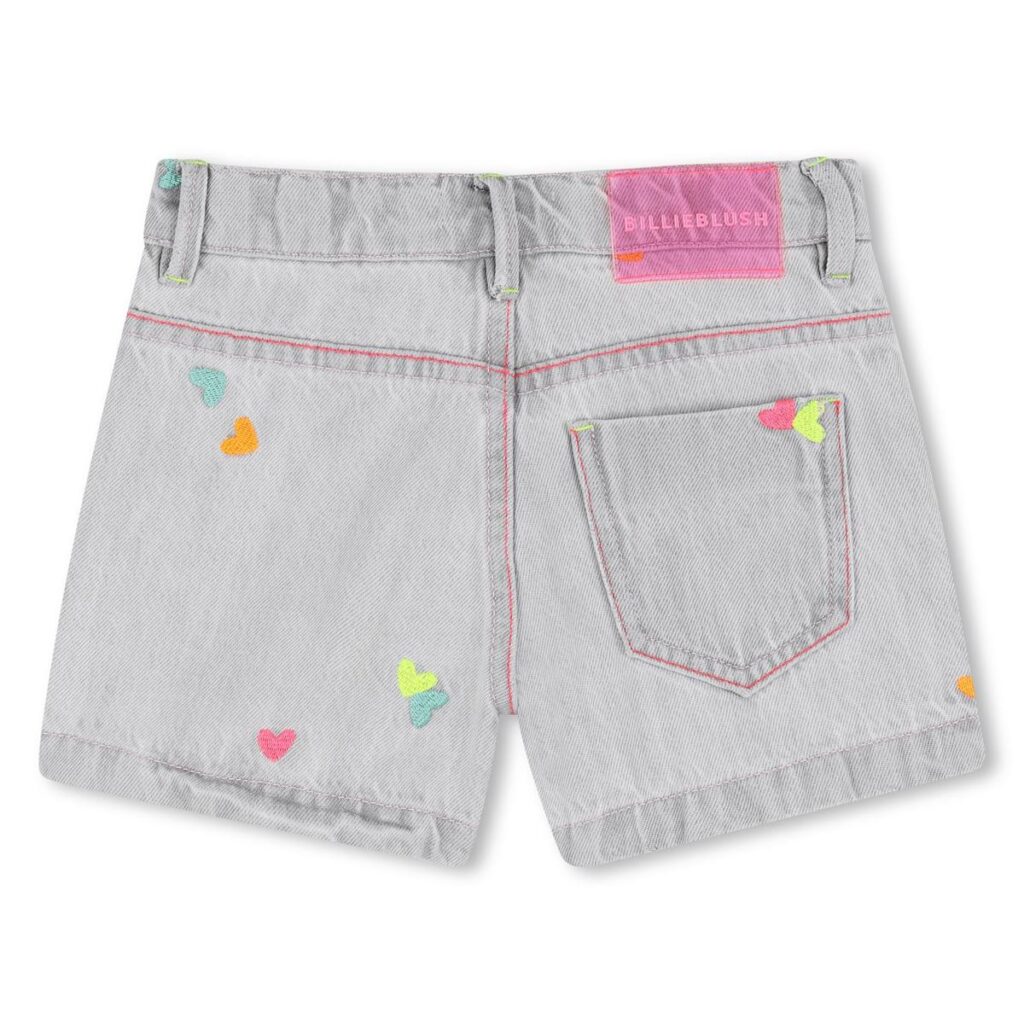 short denim denim grey