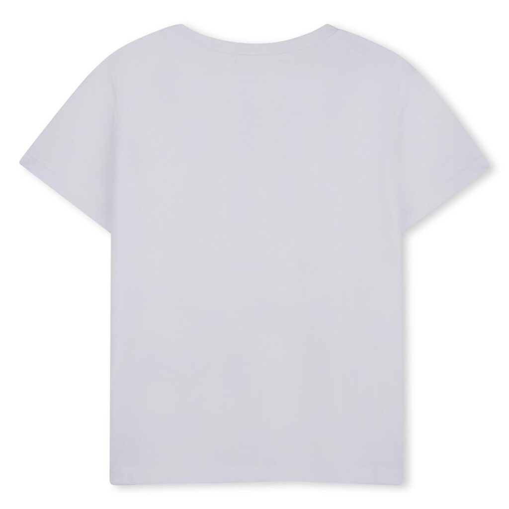 tee shirt manches courtes blanc blanc