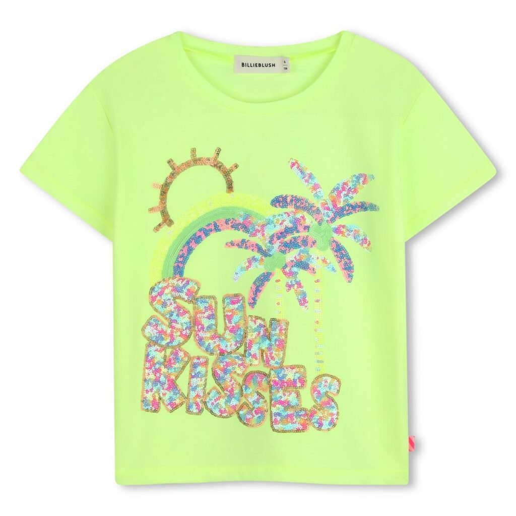 tee shirt manches courtes green lemon green lemon