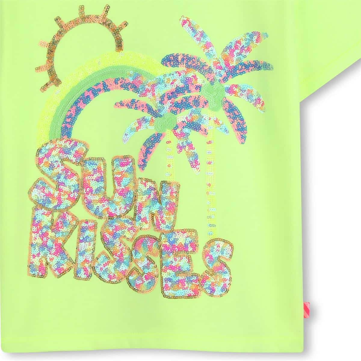 tee shirt manches courtes green lemon green lemon