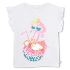 tee shirt manches courtes blanc