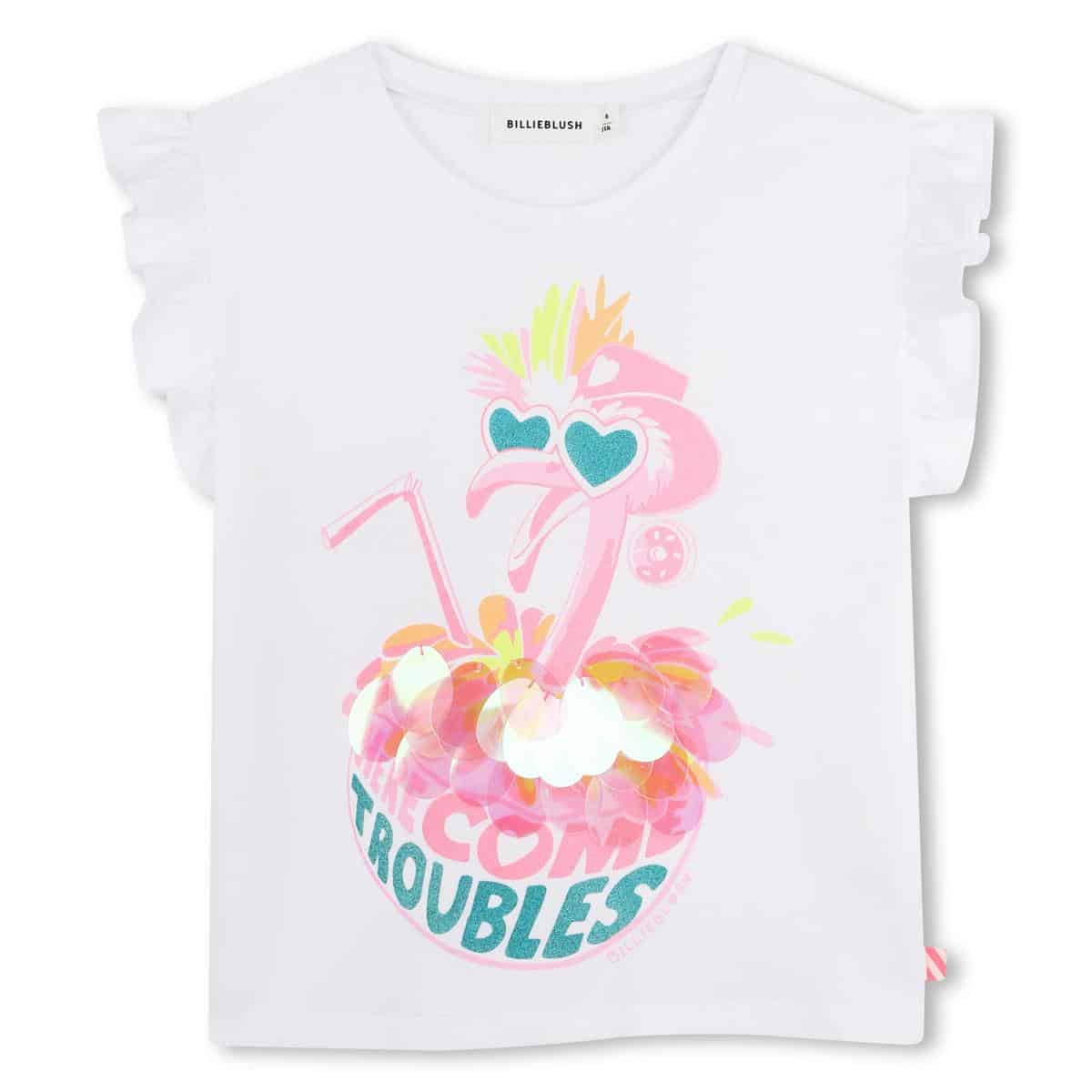 tee shirt manches courtes blanc
