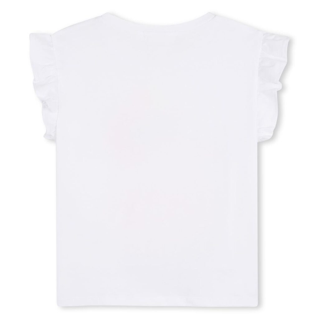 tee shirt manches courtes blanc