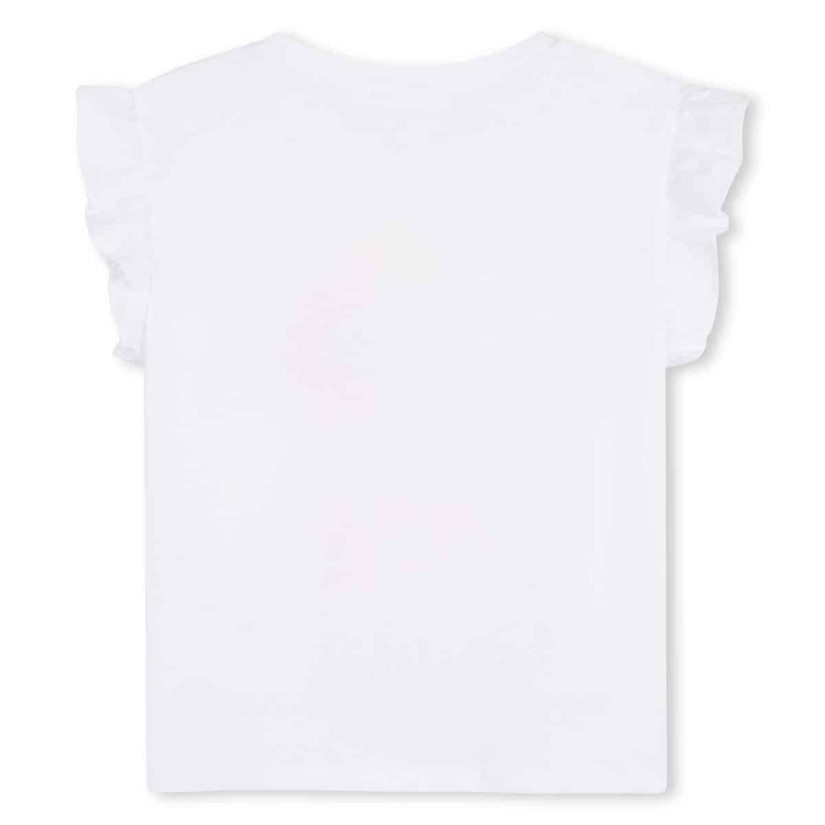 tee shirt manches courtes blanc