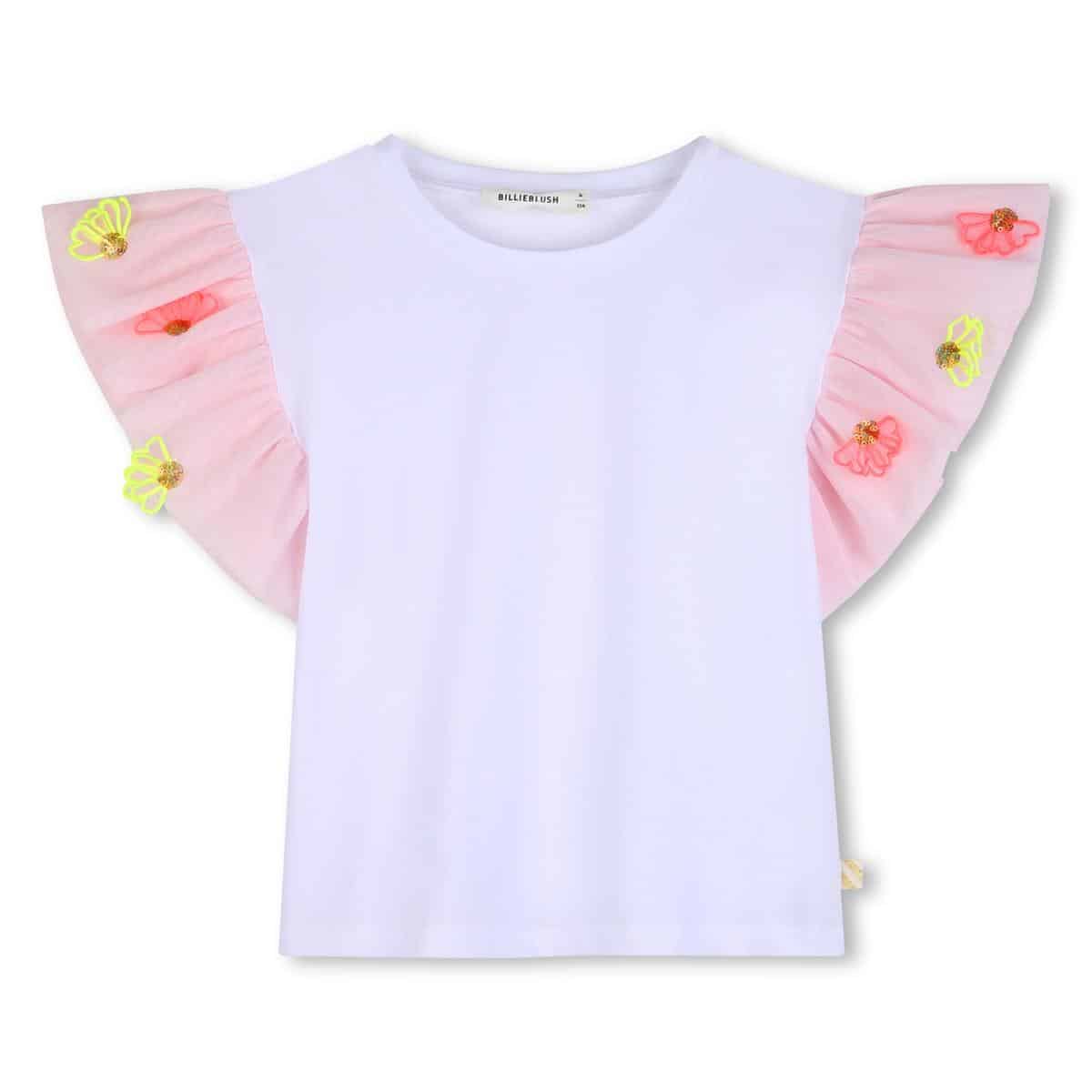 tee shirt manches courtes blanc
