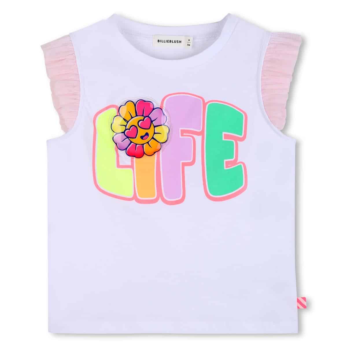 tee shirt manches courtes blanc