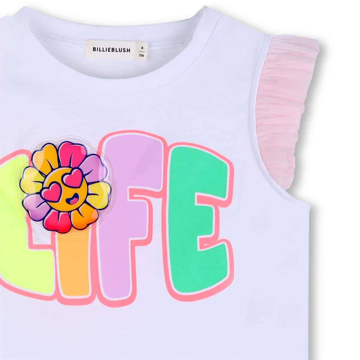 tee shirt manches courtes blanc