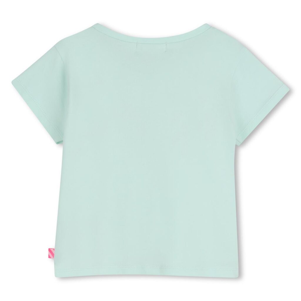 tee shirt manches courtes vert poudre