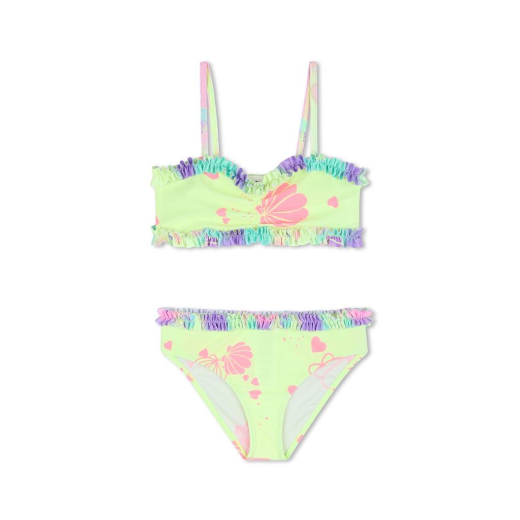 maillot de bain 2 pieces green lemon