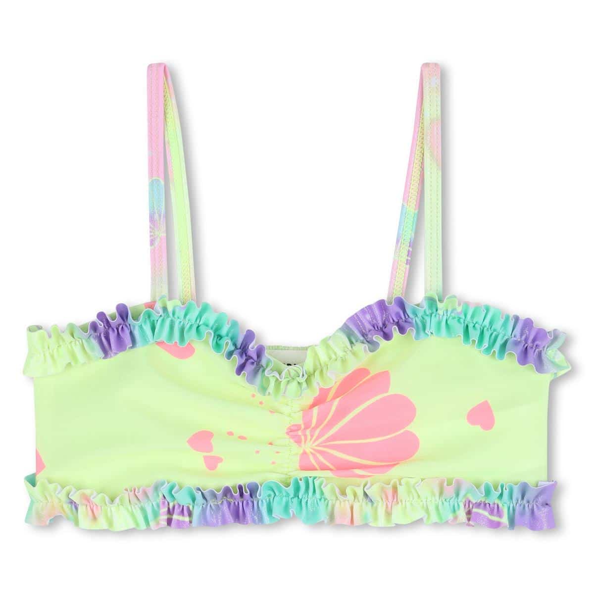 maillot de bain 2 pieces green lemon