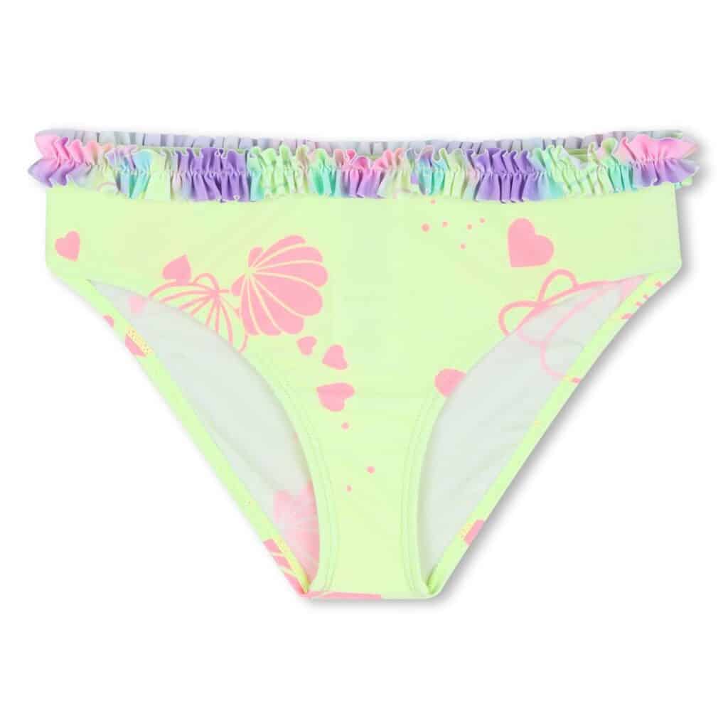 maillot de bain 2 pieces green lemon