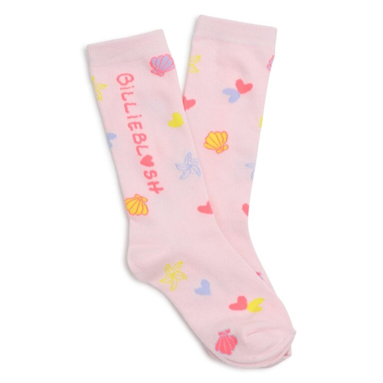 chaussettes baby pink