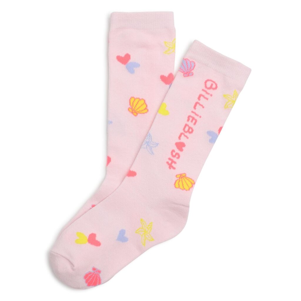 chaussettes baby pink