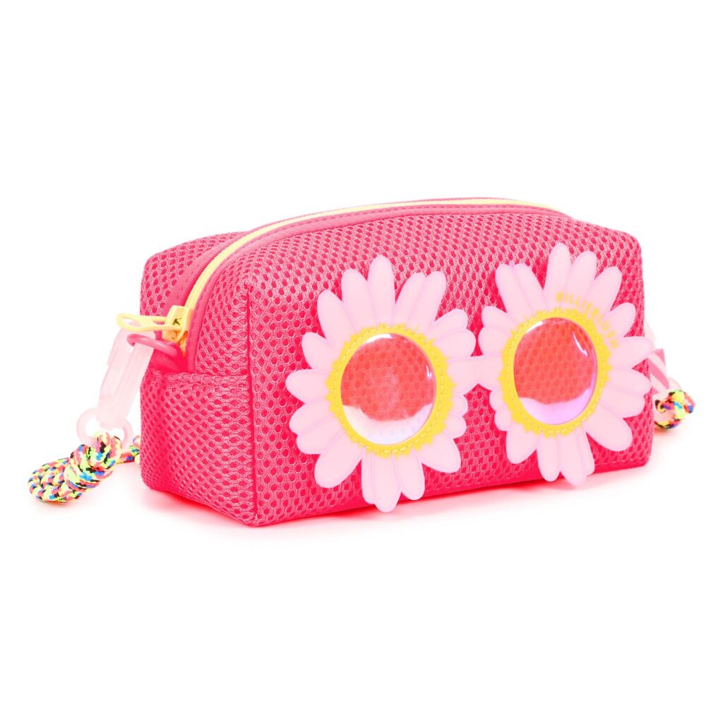 trousse rose fluo