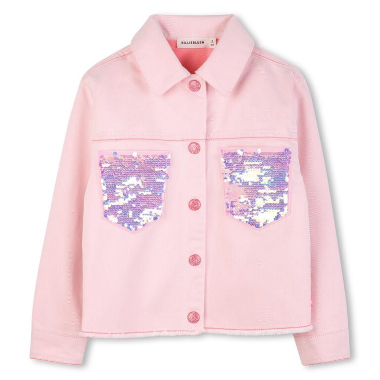 blouson rose ecru