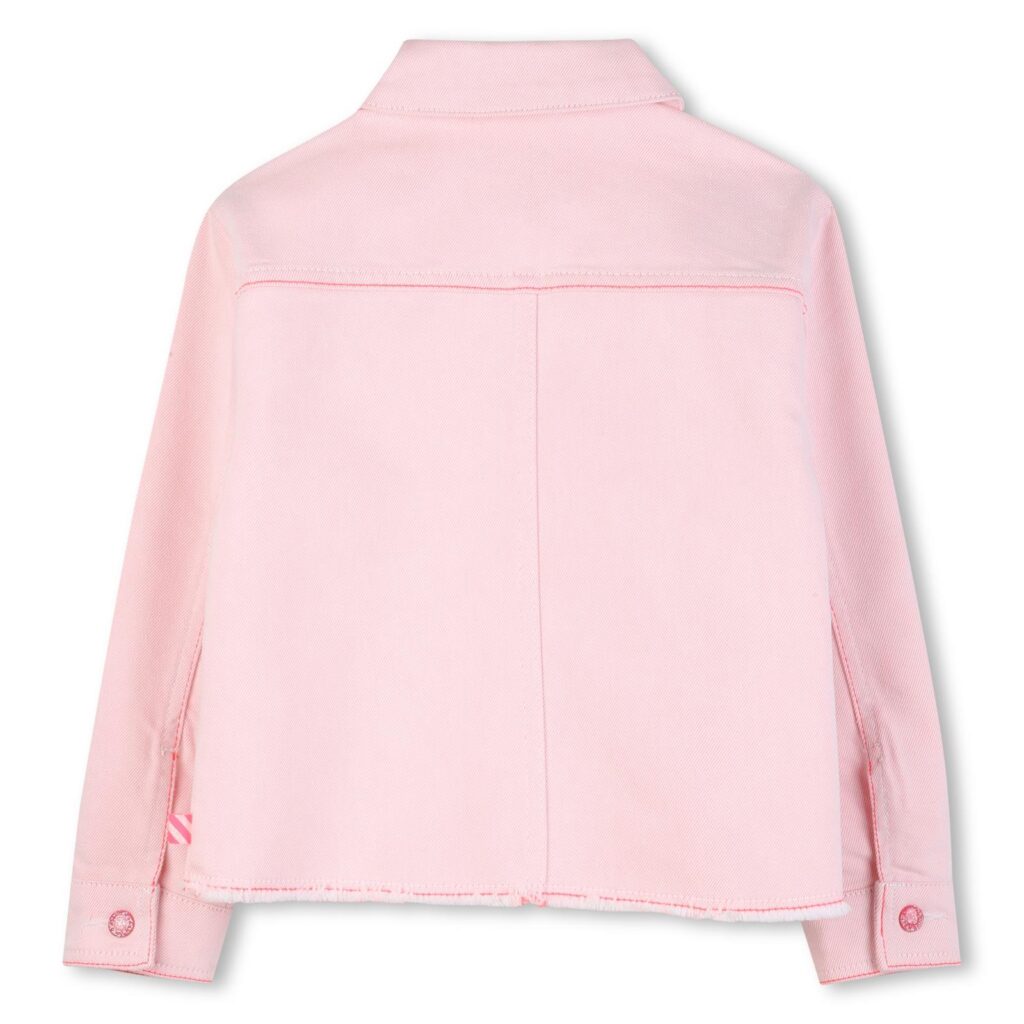 blouson rose ecru