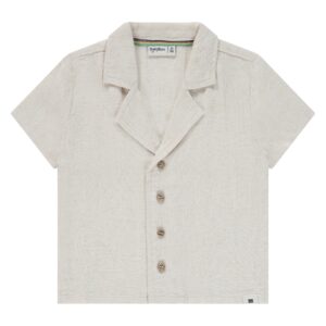 chemise manches courtes bébé garçon beige