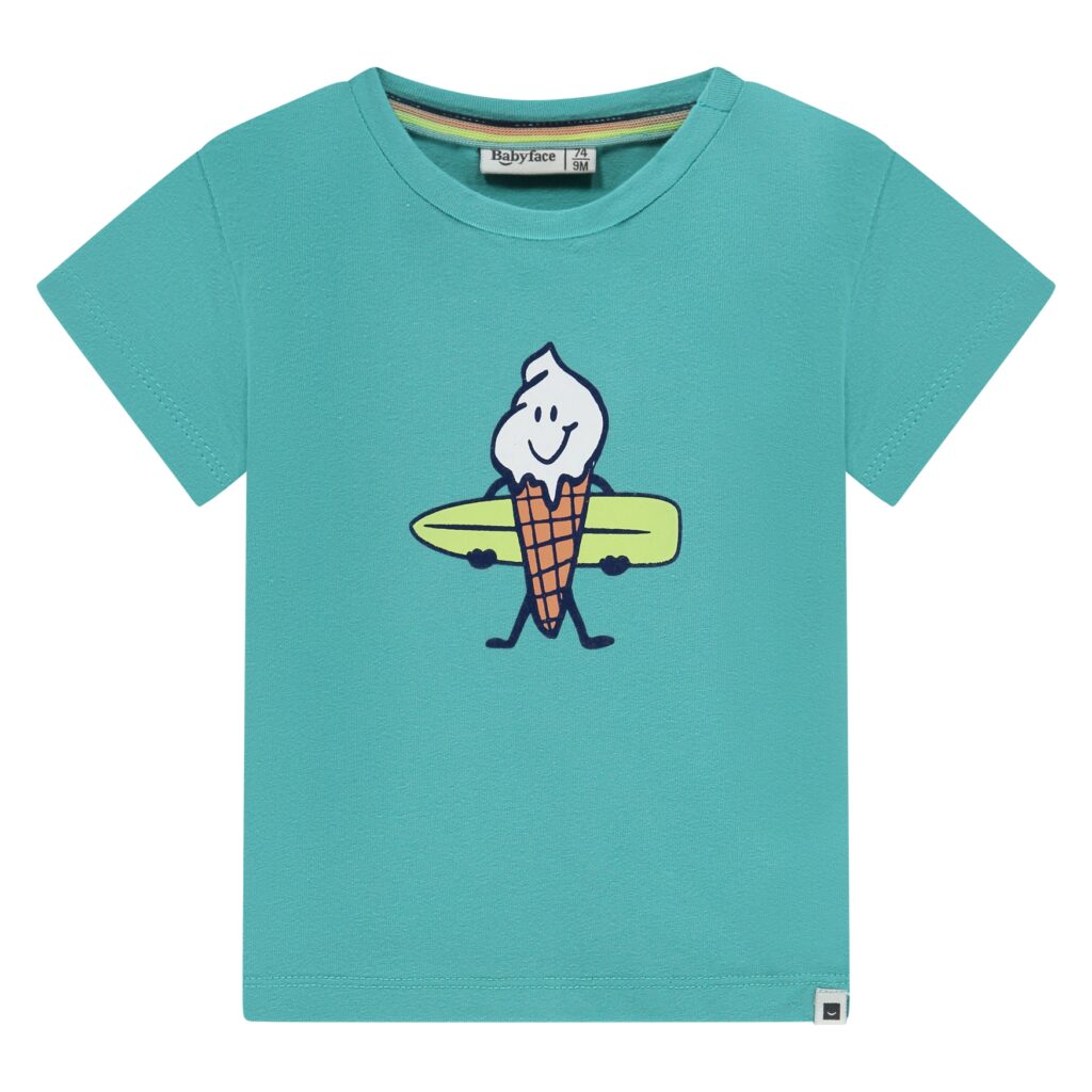 t shirt bébé garçon Émeraude
