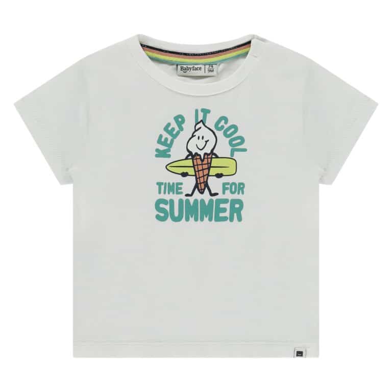 t shirt bébé garçon Écru