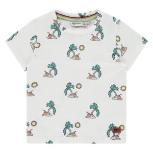 t shirt bébé garçon Écru