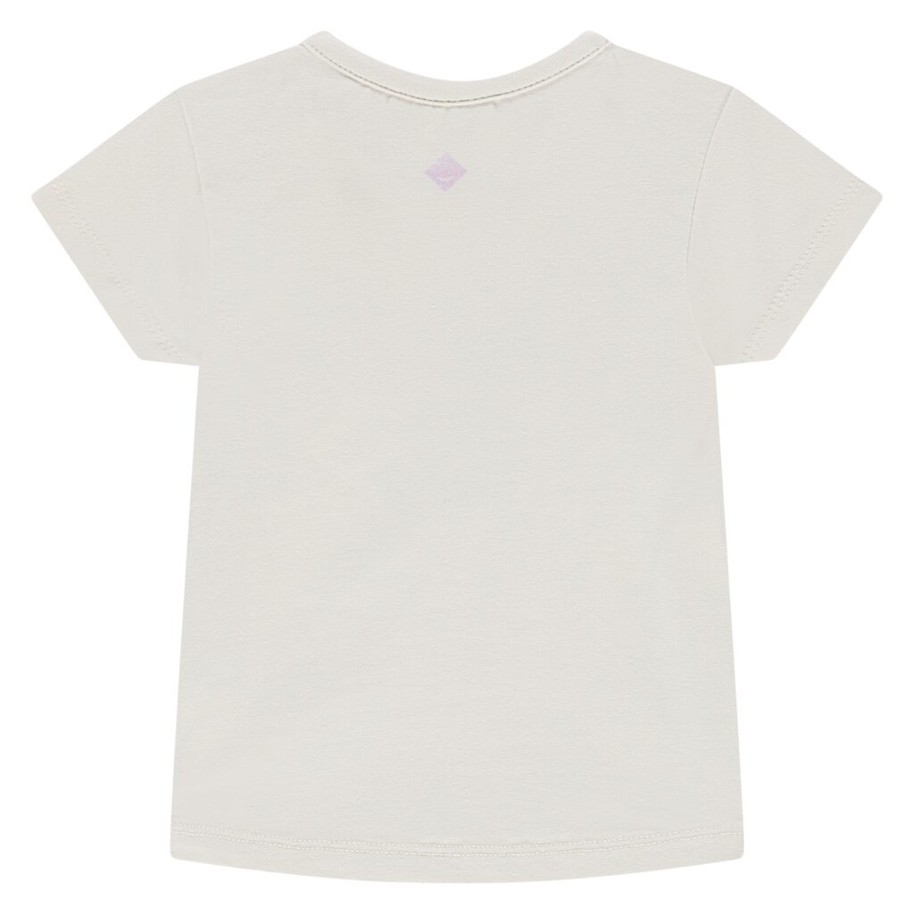 t shirt bébé fille ivoire