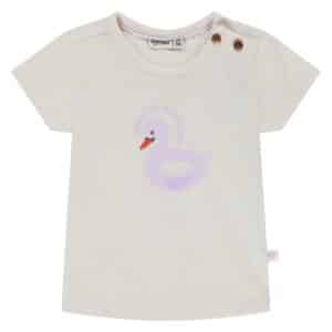 t shirt bébé fille ivoire