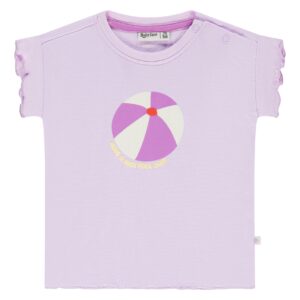 t shirt bébé fille lavande