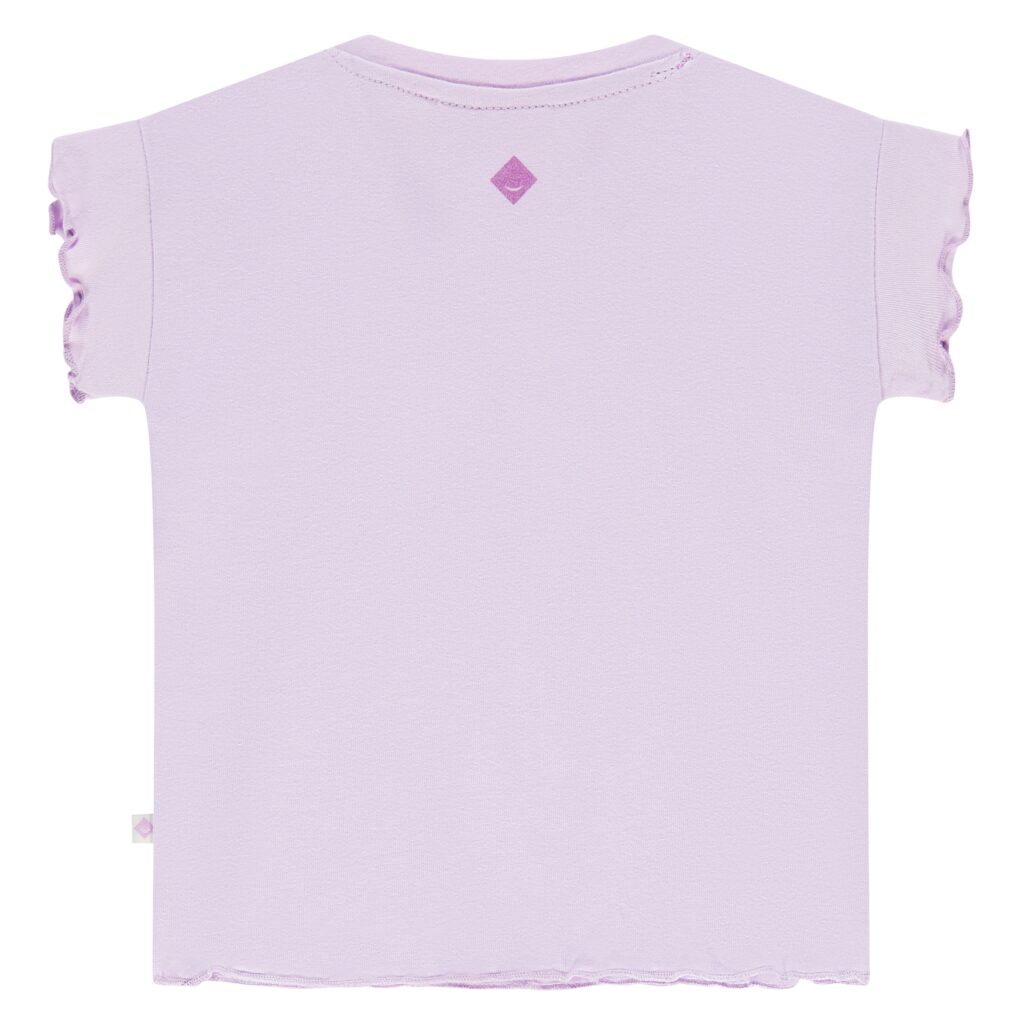 t shirt bébé fille lavande
