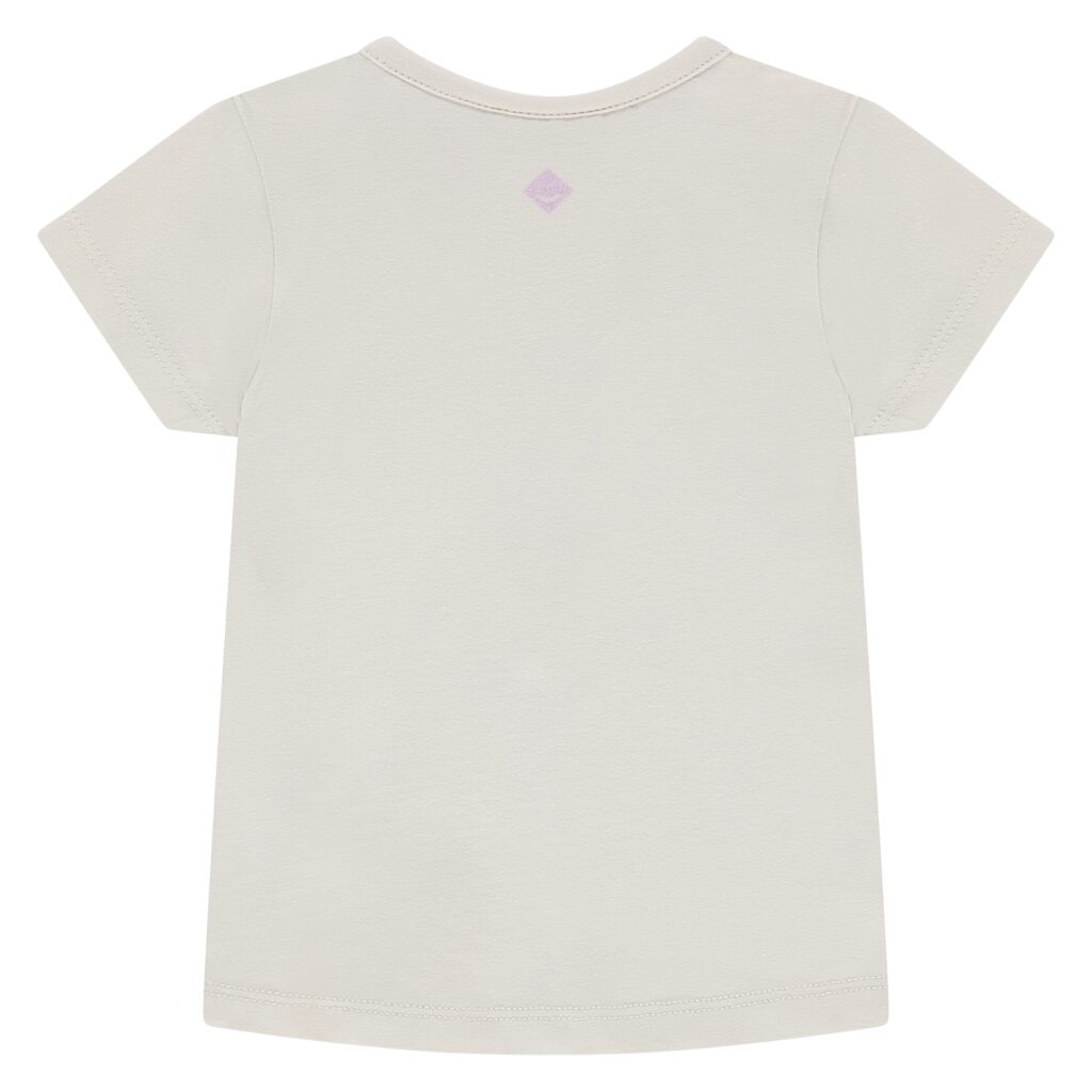 t shirt bébé fille ivoire