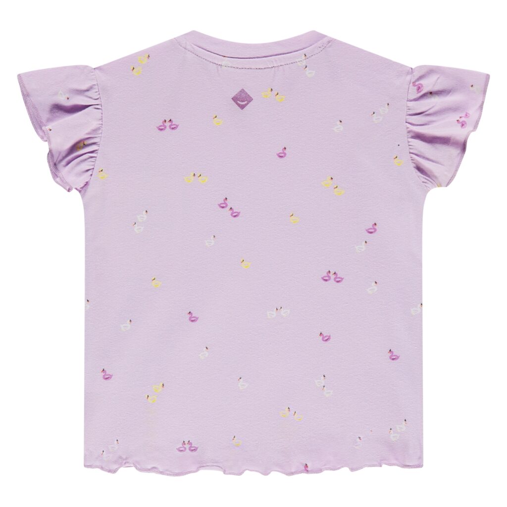 t shirt bébé fille lavande