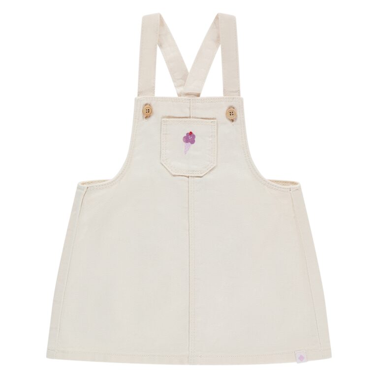 robe sans manches bébé fille ivoire