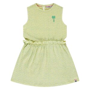 robe manches courtes fille vanille