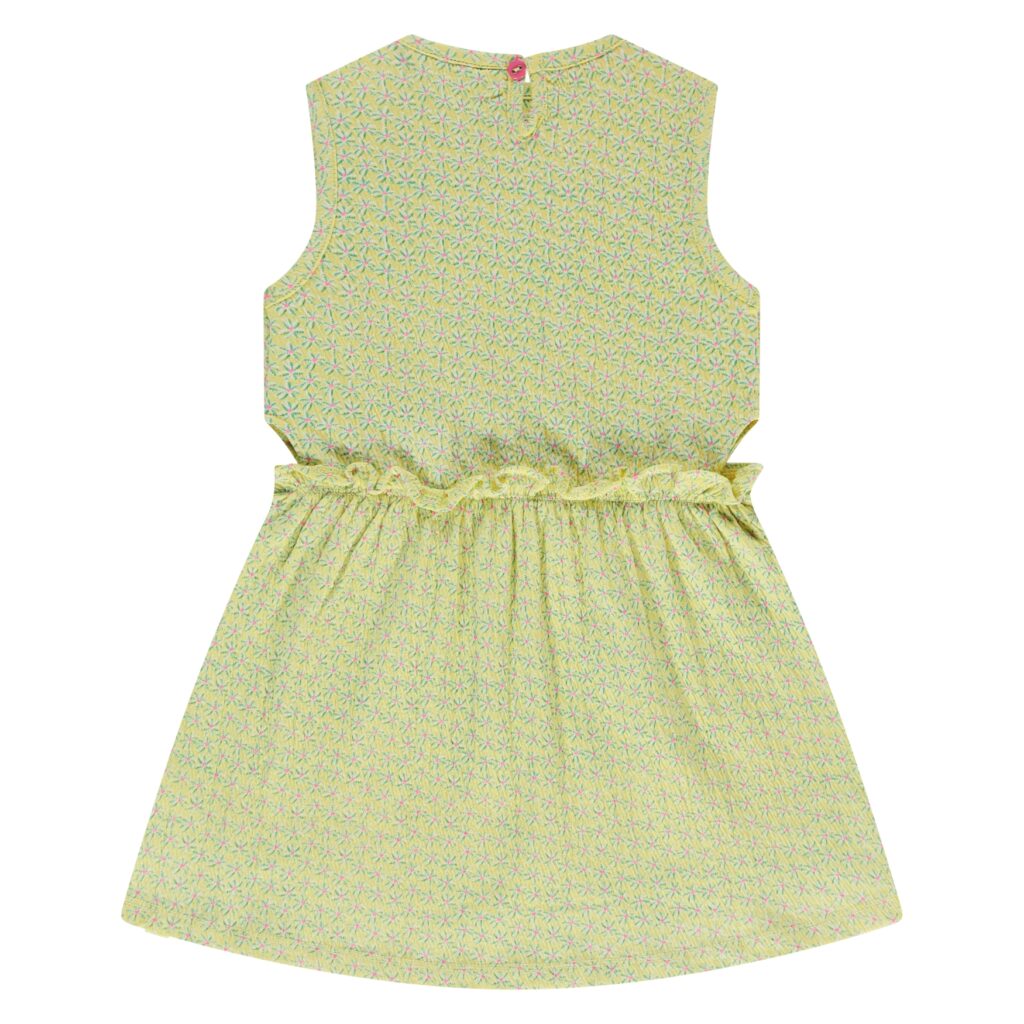 robe manches courtes fille vanille