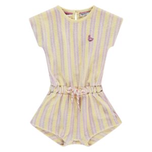 combishort bébé fille jaune