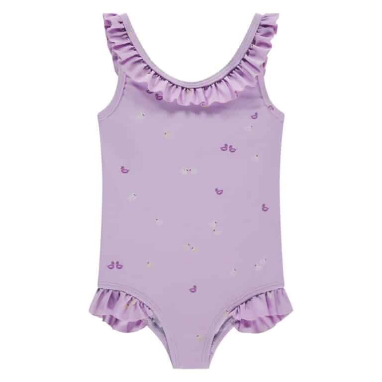 maillot de bain fille lavande