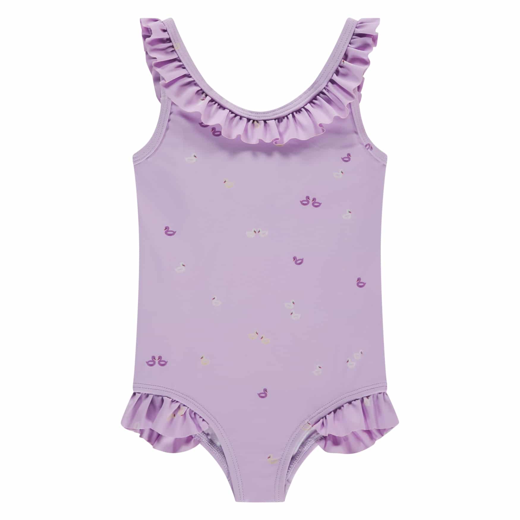 maillot de bain fille lavande