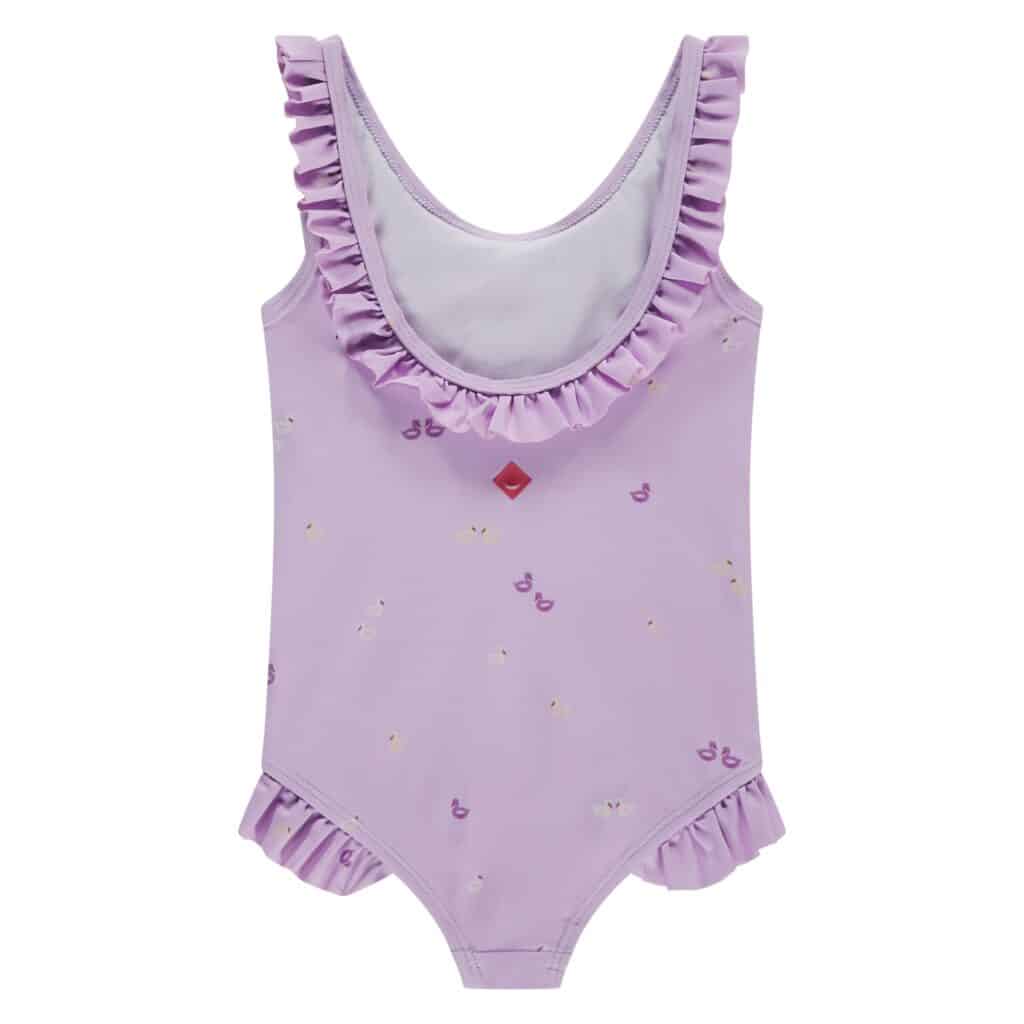 maillot de bain fille lavande