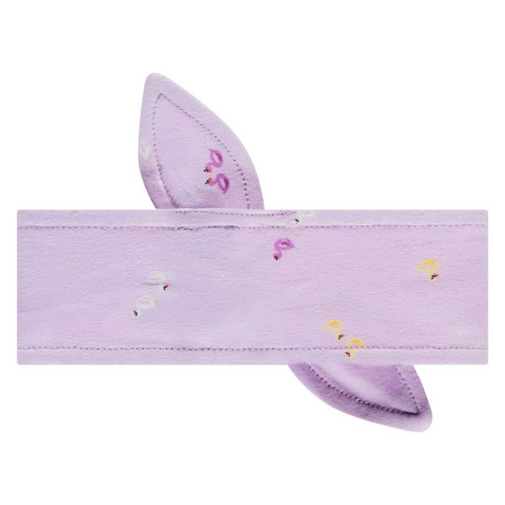 bandeau bébé fille lavande