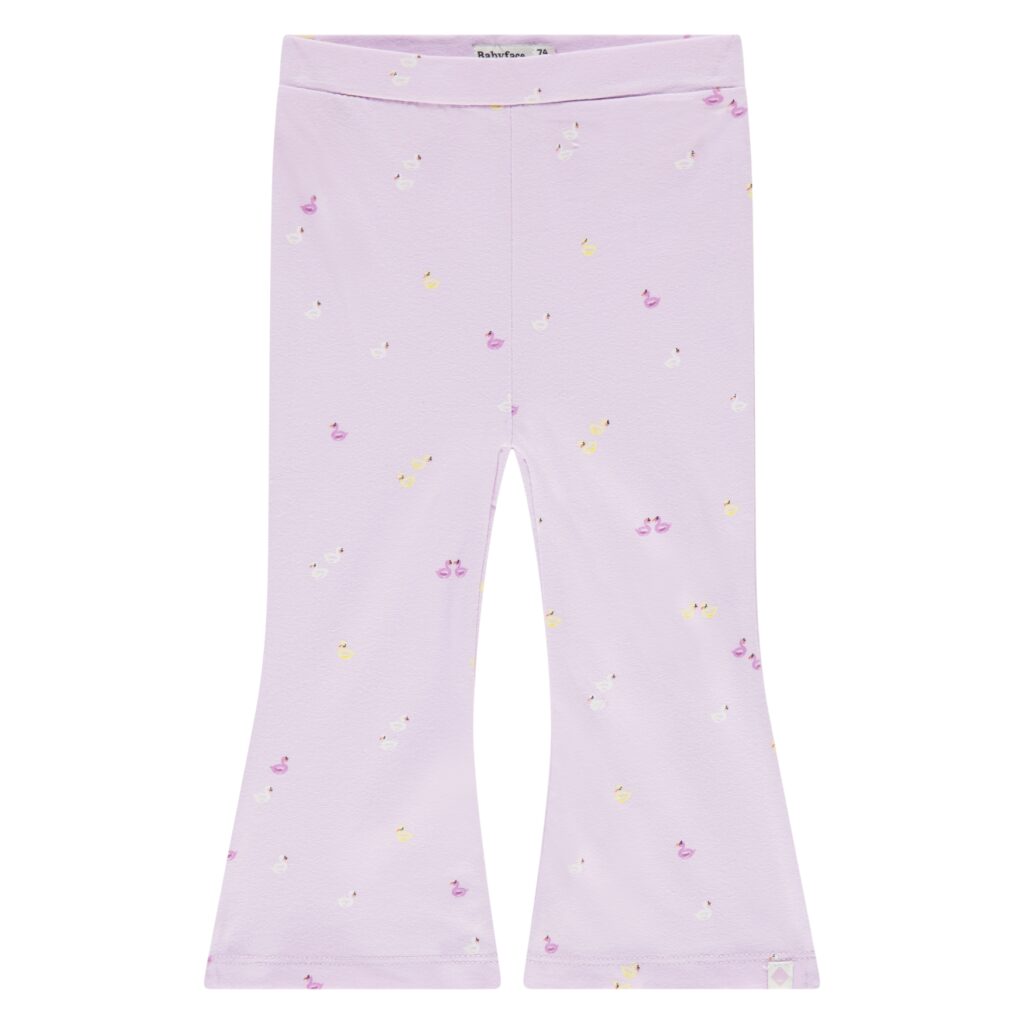 pantalon évasé bébé fille lavande