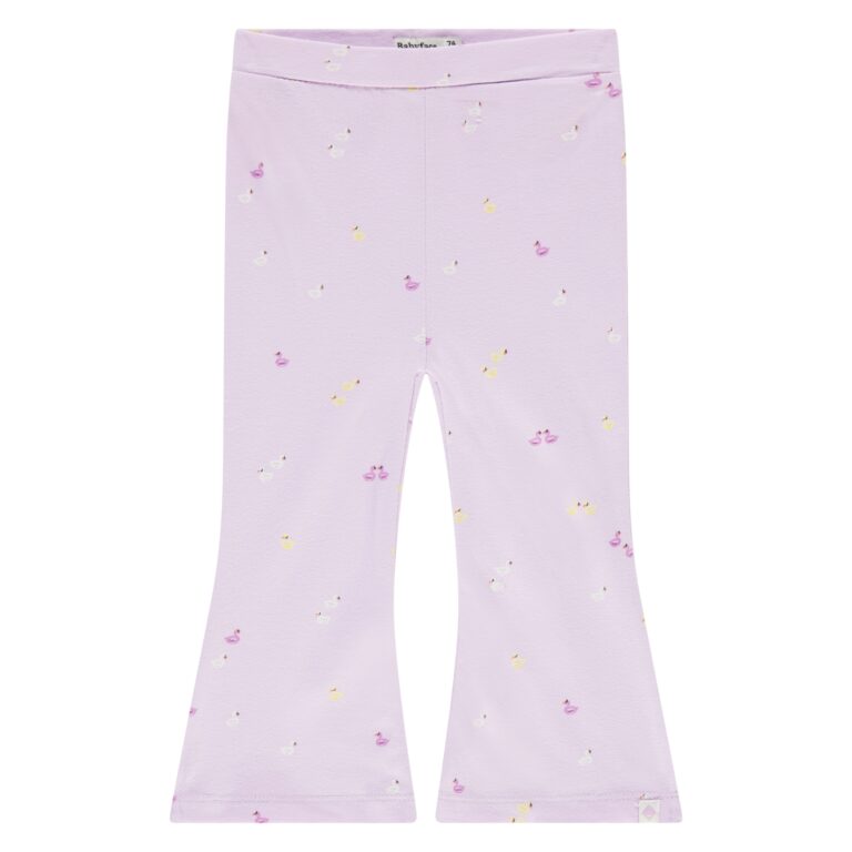 pantalon évasé bébé fille lavande