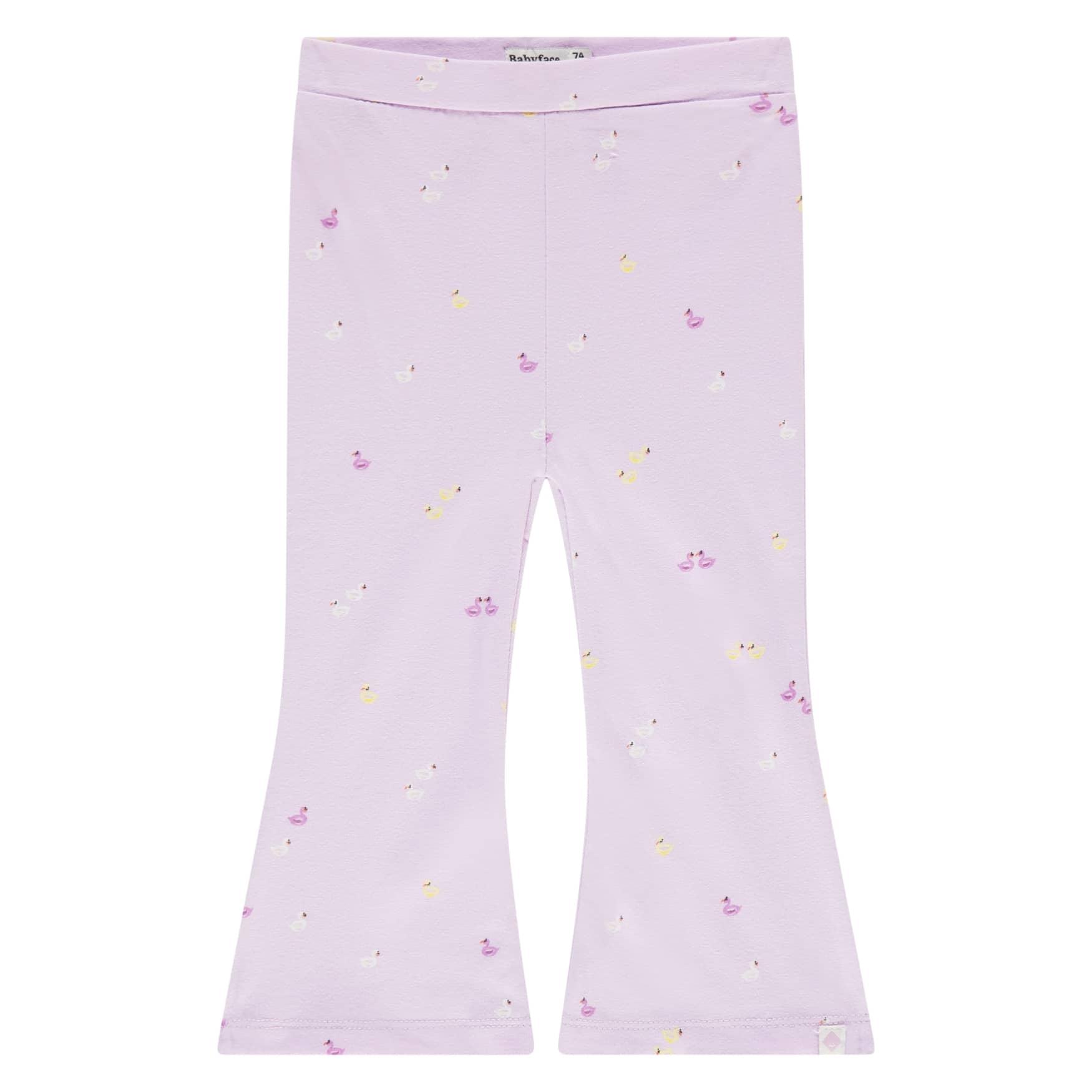 pantalon évasé bébé fille lavande