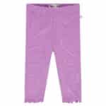 legging côtelé bébé fille violet