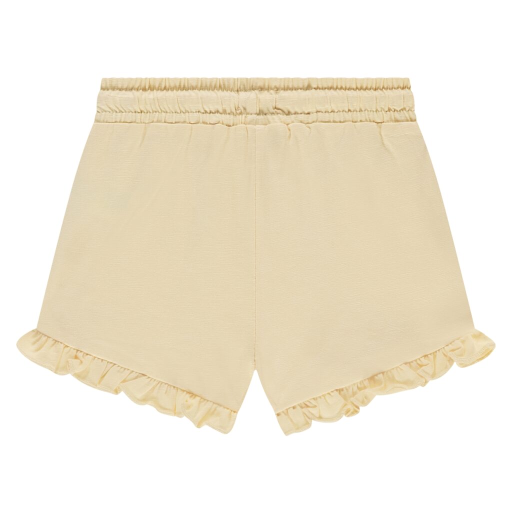 short bébé fille jaune