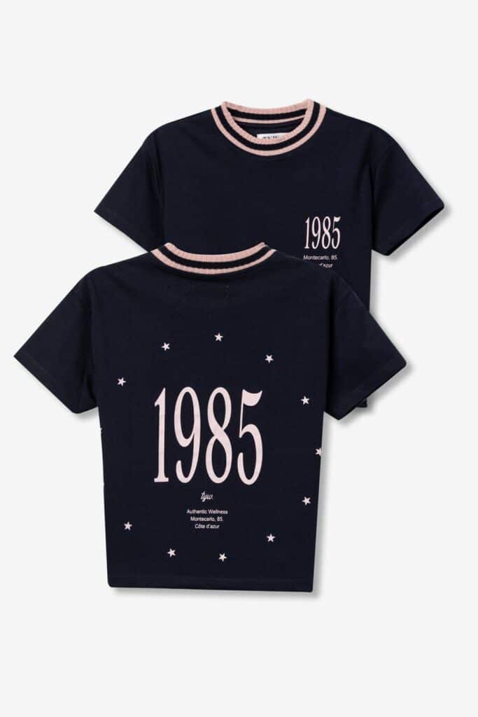 t shirt bleu caetano